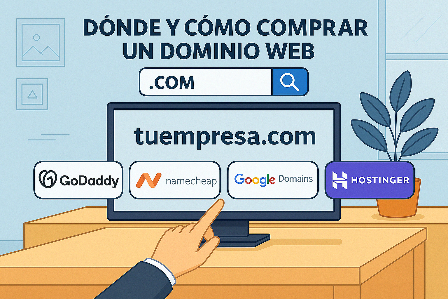 Imagen de Dónde y cómo comprar un dominio web de forma profesional